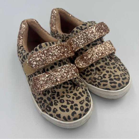 Girl’s Shoes Size 9 | Glitter + Leopard | Toddler Cynthia Rowley Shoes - Picture 3 of 4